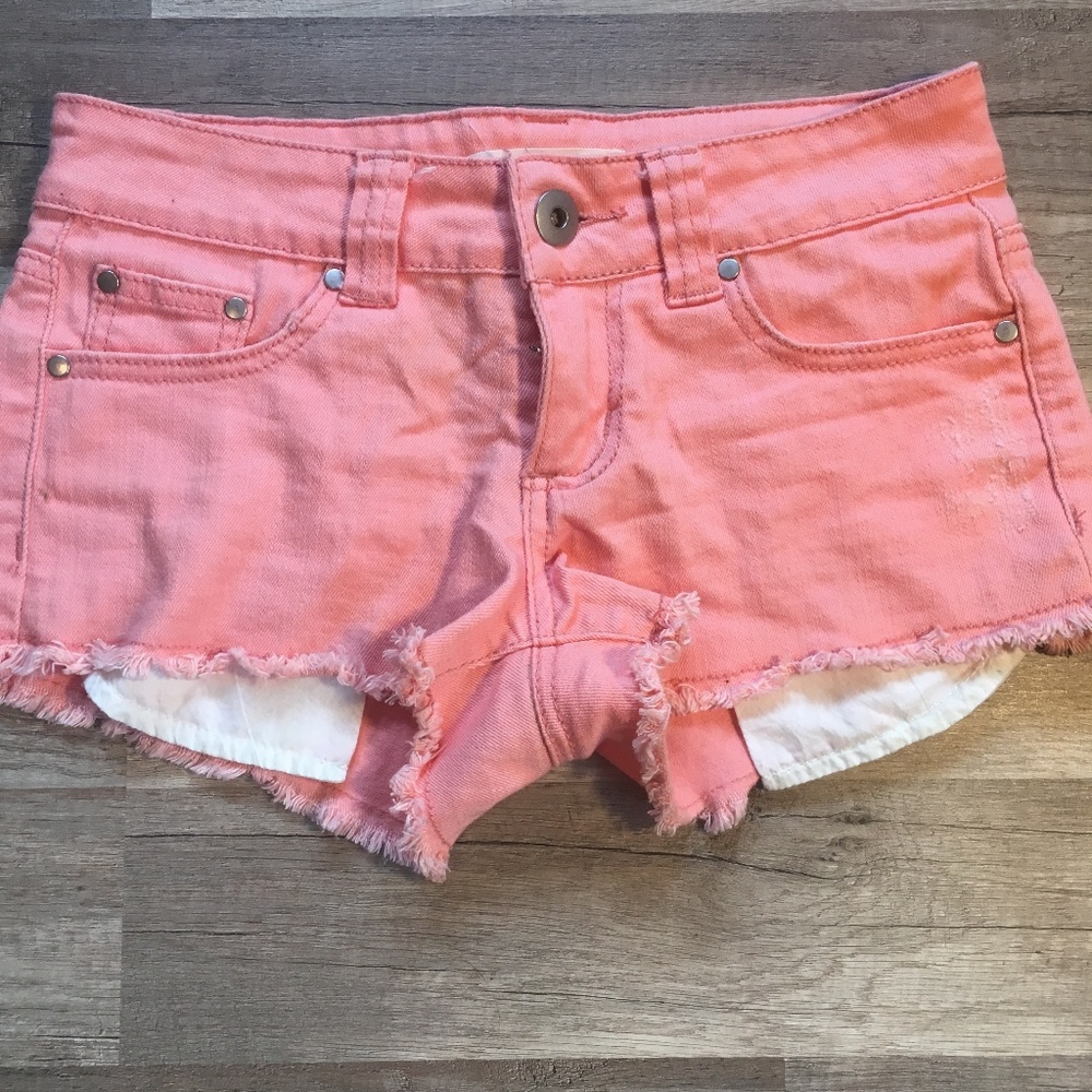 Forever 21 Denim Pink Shorts size 24